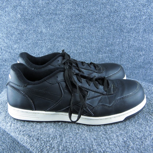 Reebok Steel Toe Men Sneaker Shoes Size 10 Wide Black Leather Lace Up‎ main image 6
